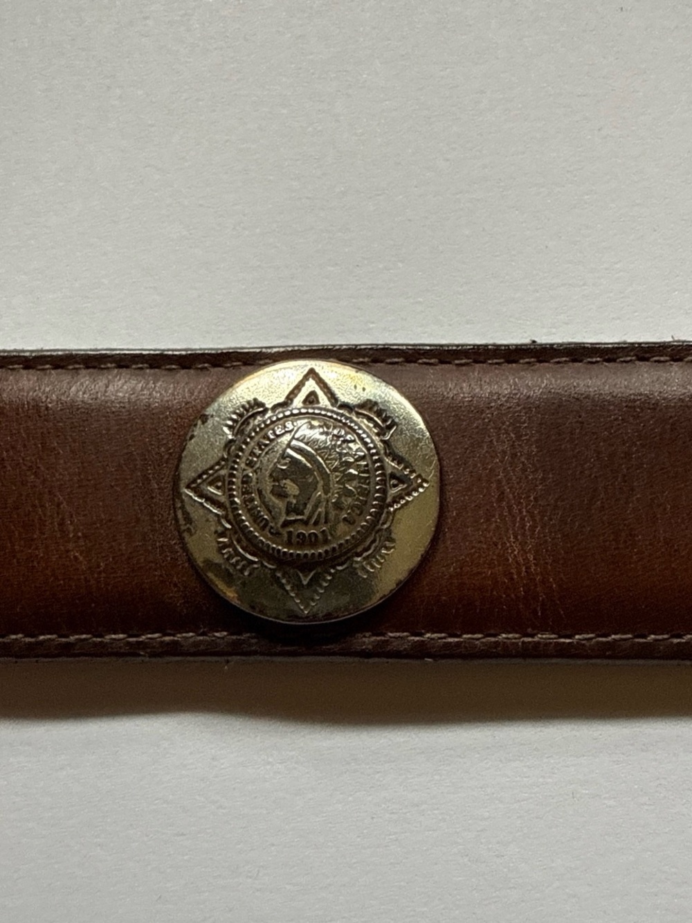 Vintage Western Concho Belt - Picture 3 of 9